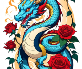 Free Tattoo Flash-Dragon Designs (Japanese) 18