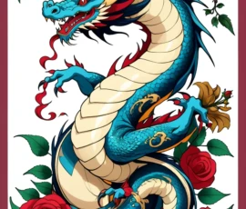 Free Tattoo Flash-Dragon Designs (Japanese) 41
