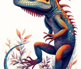 Free Tattoo Flash: Lizards 13