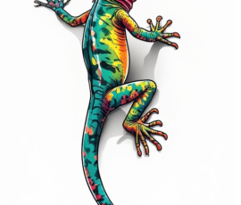 Free Tattoo Flash: Lizards 24